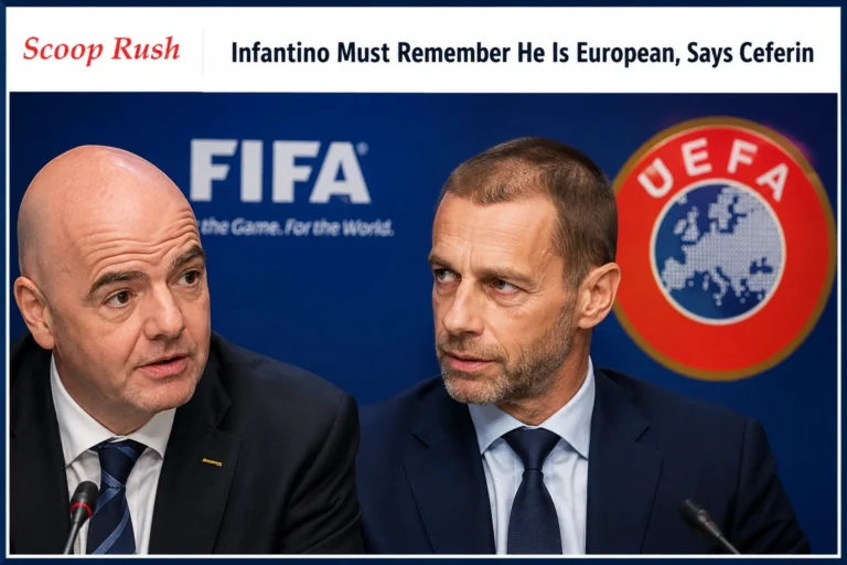 Infantino Must Remember He Is European, Says Ceferin
