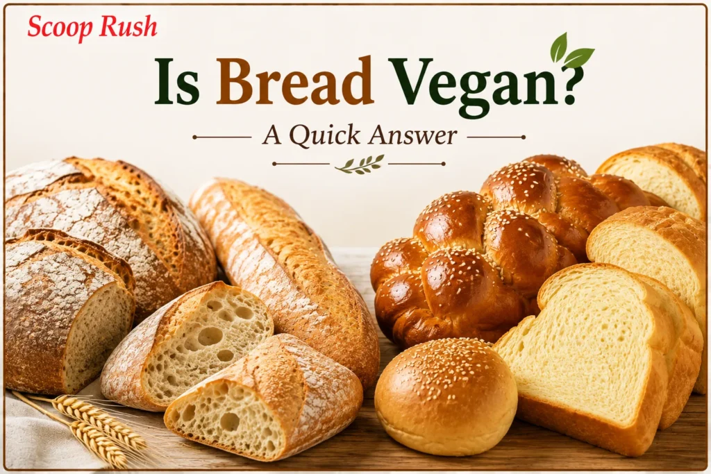 Is Bread Vegan? A Quick Answer|Scoop Rush