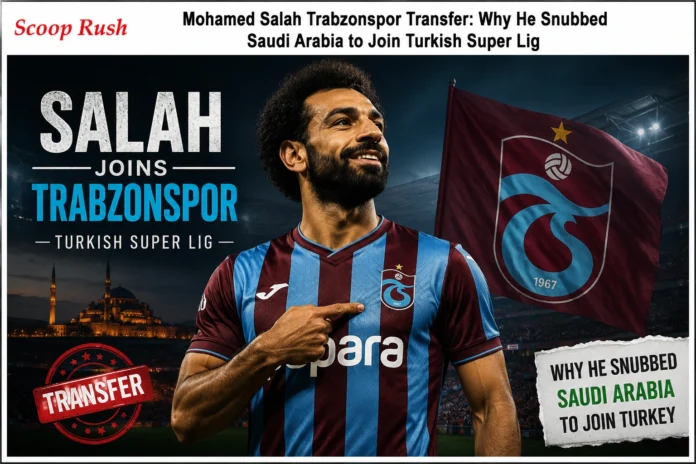 Mohamed Salah Trabzonspor Transfer: Why He Snubbed Saudi Arabia to Join Turkish Super Lig
