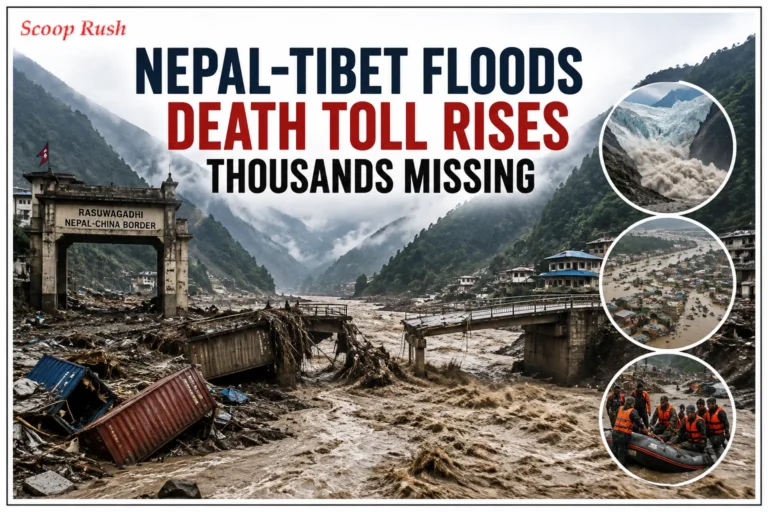 Nepal-Tibet Floods Leave Hundreds Dead and Thousands Missing