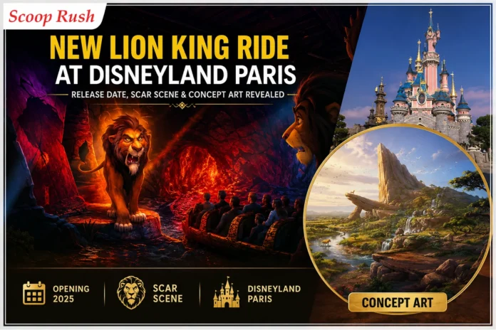 New Lion King Ride at Disneyland Paris: Release Date, Scar Scene & Concept Art Revealed