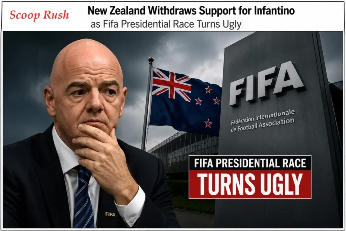 New Zealand Withdraws Support for Infantino as Fifa Presidential Race Turns Ugly