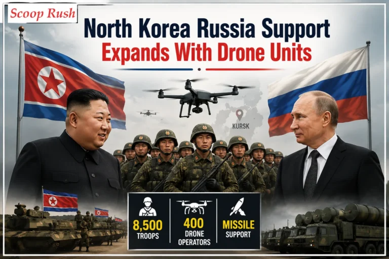 North Korea Expands Russia Support With New Drone Operators