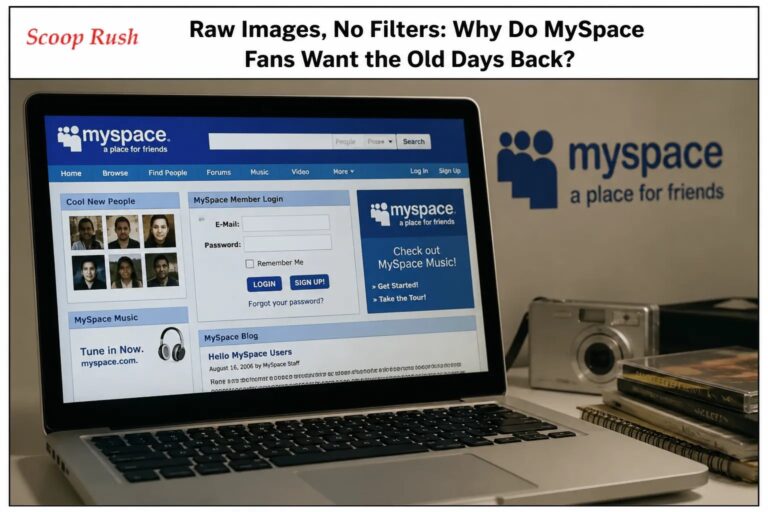 Raw Images, No Filters: Why Do MySpace Fans Want the Old Days Back?