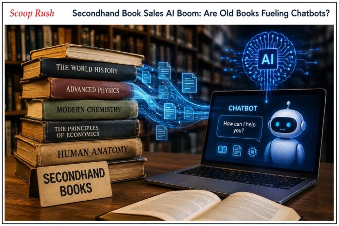 Secondhand Book Sales AI Boom: Are Old Books Fueling Chatbots?