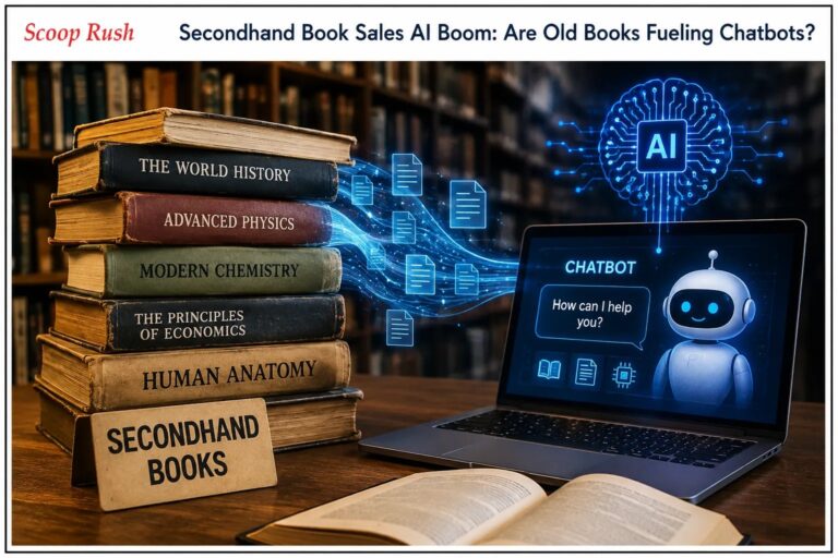 Secondhand Book Sales AI Boom: Are Old Books Fueling Chatbots?