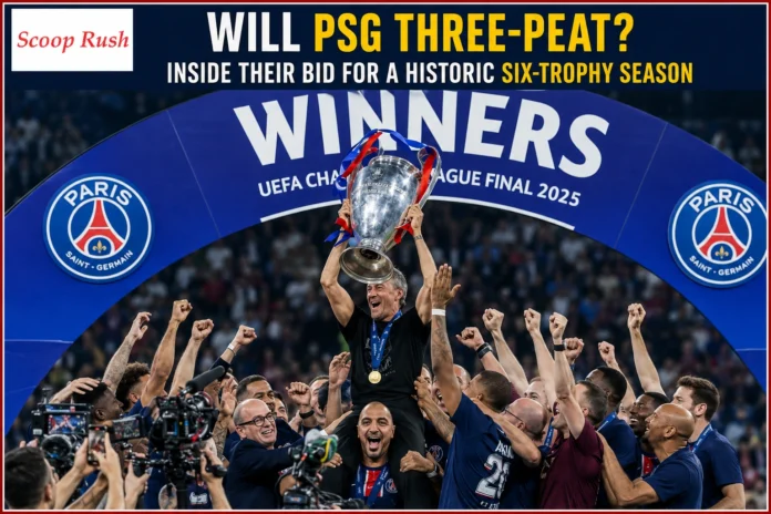 Will PSG Three-Peat? Inside Their Bid for a Historic Six-Trophy Season