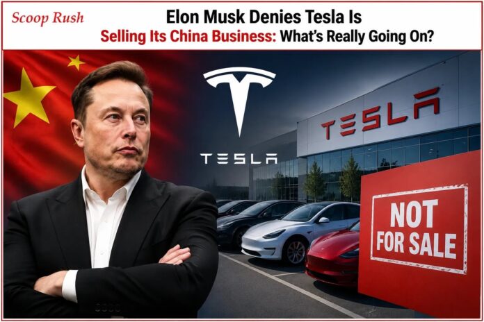 Elon Musk Denies Tesla Is Selling Its China Business: What's Really Going On?