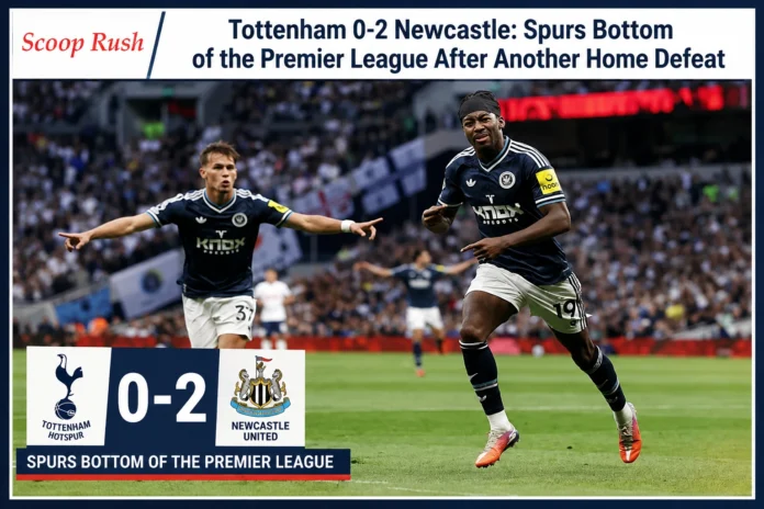 Tottenham 0-2 Newcastle: Spurs Bottom of the Premier League After Another Home Defeat