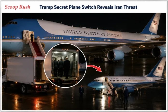 Trump-Secret-Plane-Switch-Reveals-Iran-Threat