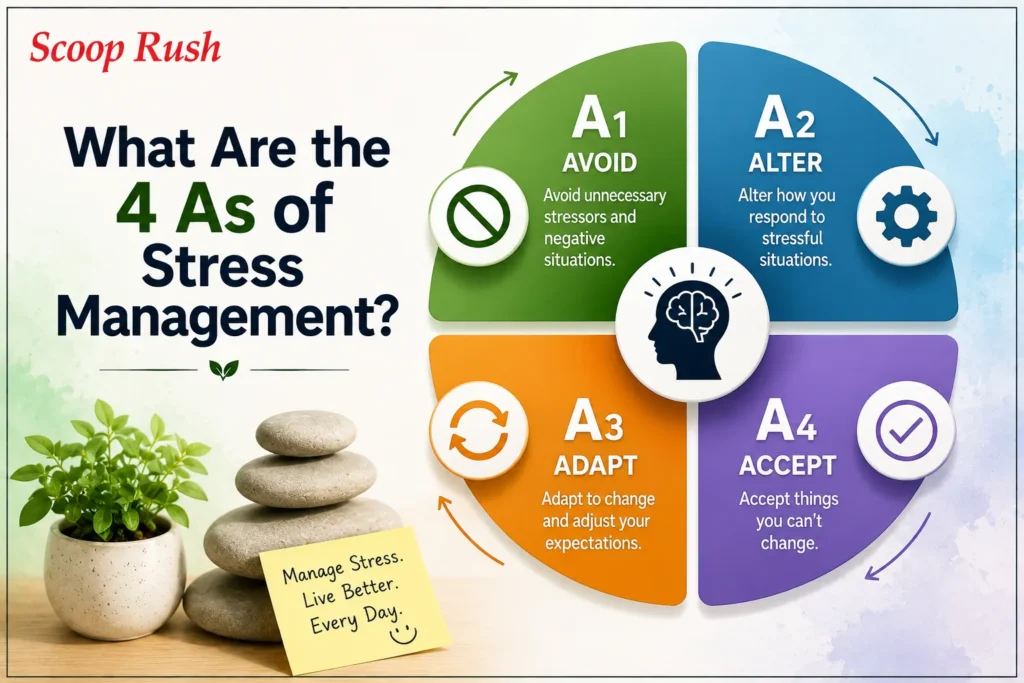 What Are the 4 As of Stress Management?|Scoop Rush