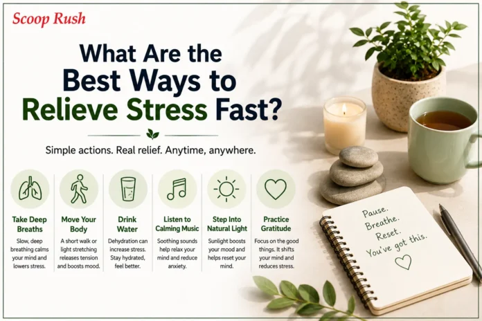 What Are the Best Ways to Relieve Stress Fast?