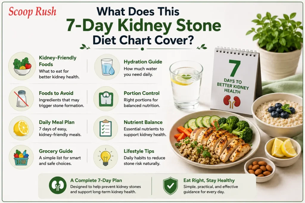 What Does This 7-Day Kidney Stone Diet Chart Cover?|Scoop Rush