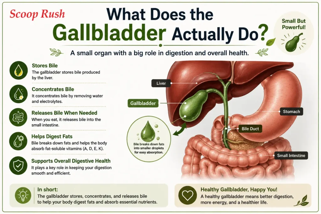 What Does the Gallbladder Actually Do|Scoop Rush