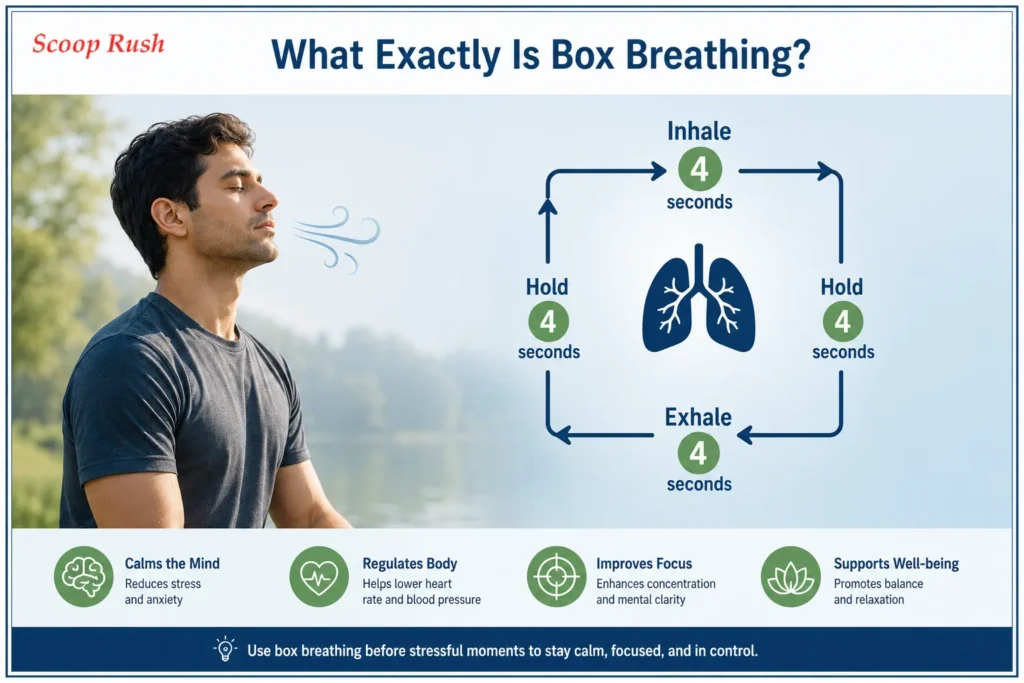 What Exactly Is Box Breathing?|Scoop Rush
