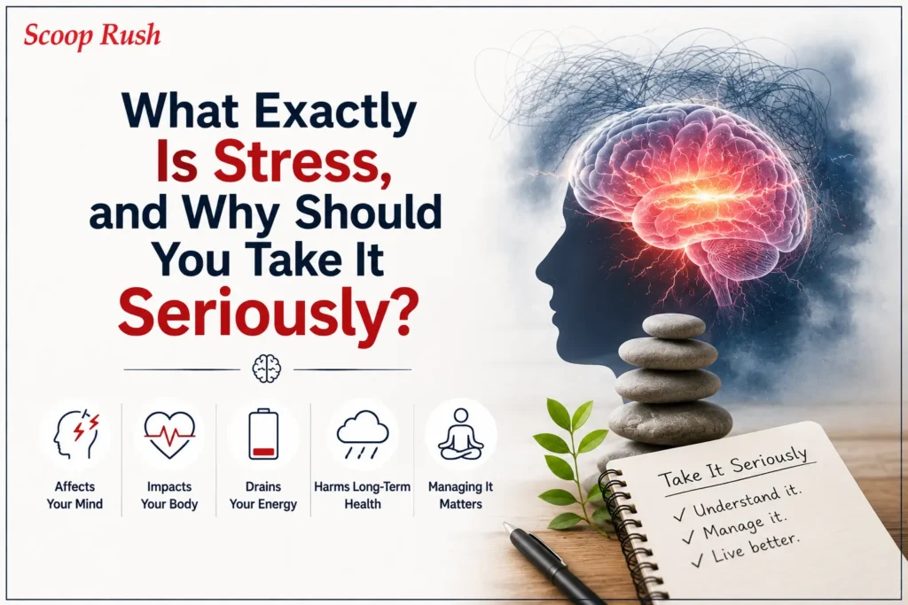 What Exactly Is Stress, and Why Should You Take It Seriously?|Scoop Rush