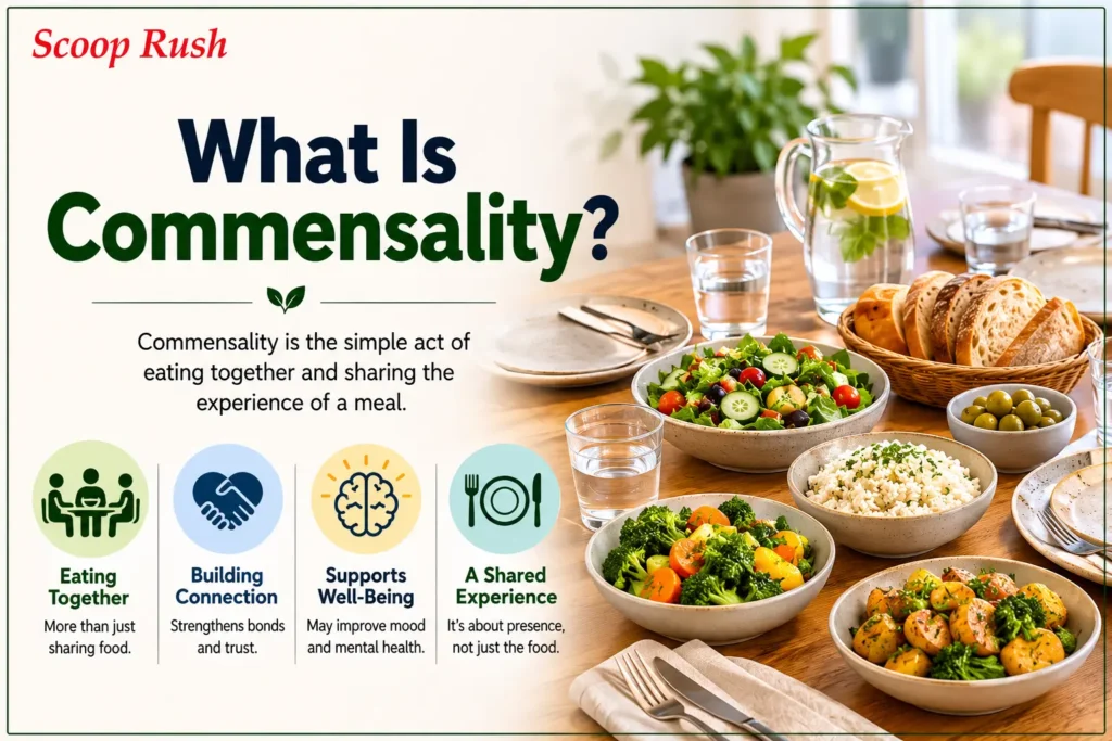 What Is Commensality?|Scoop Rush
