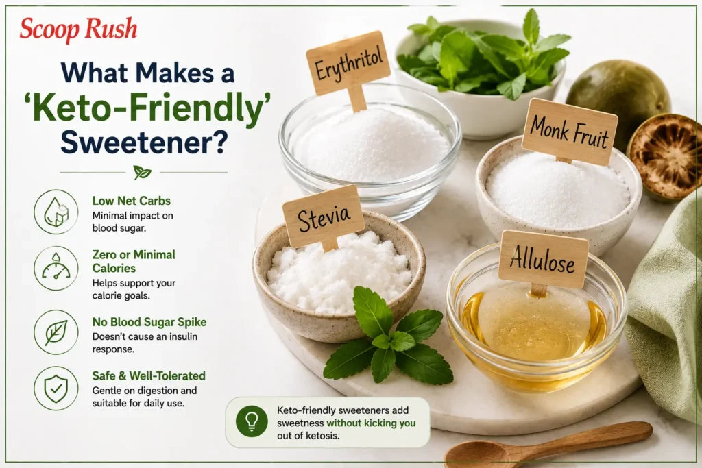 What Makes a Sweetener "Keto-Friendly"?|Scoop Rush