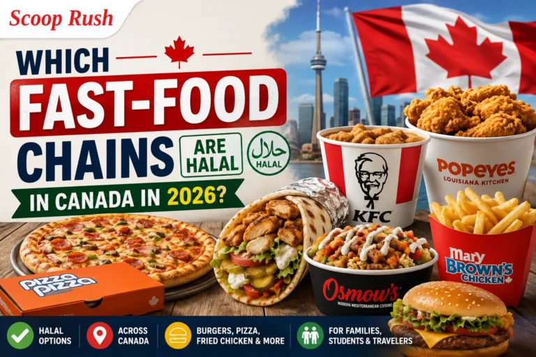 Which Fast-Food Chains Are Halal in Canada in 2026?