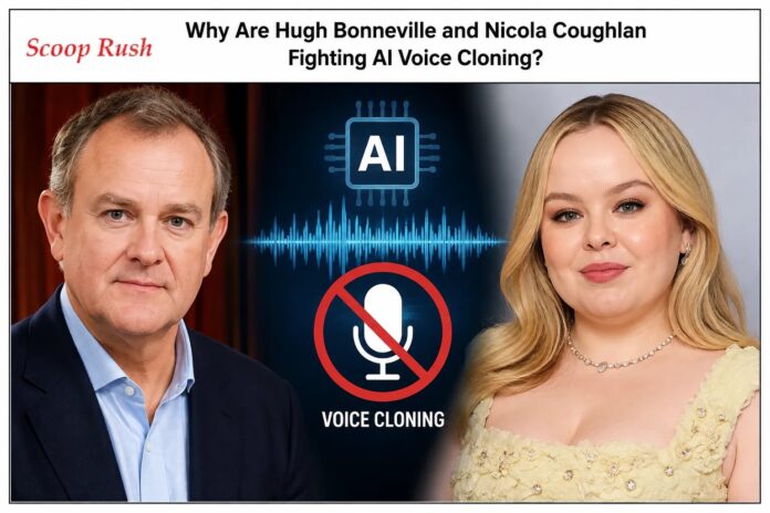 Why Are Hugh Bonneville and Nicola Coughlan Fighting AI Voice Cloning?