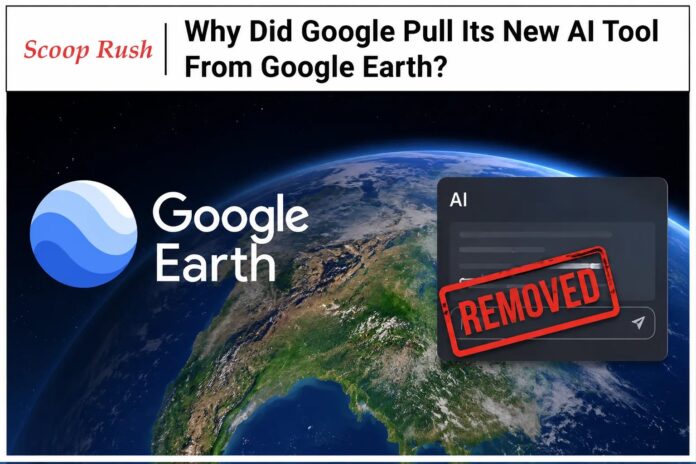 Why Did Google Pull Its New AI Tool From Google Earth?