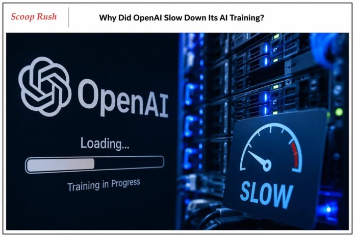 Why Did OpenAI Slow Down Its AI Training?