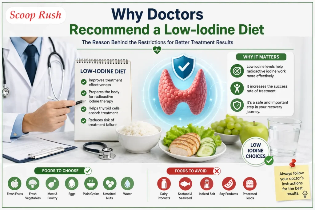 Why Doctors Recommend a Low-Iodine Diet|Scoop Rush