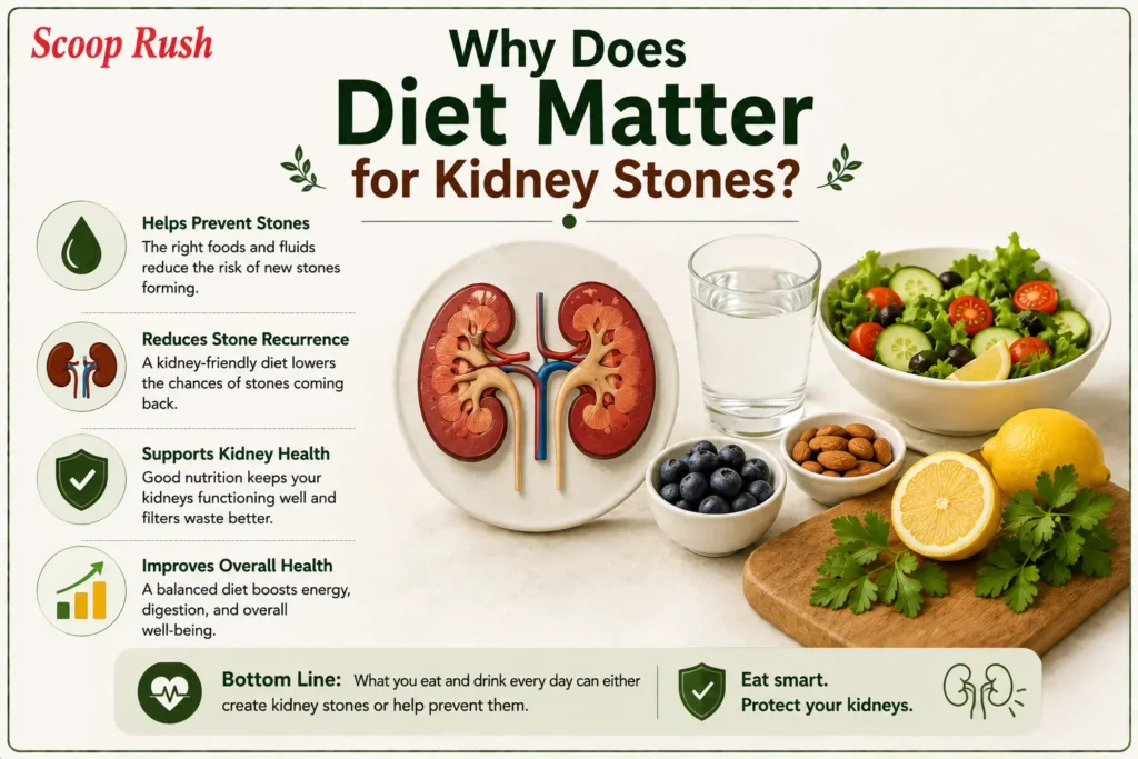 Why Does Diet Matter for Kidney Stones?|Scoop Rush