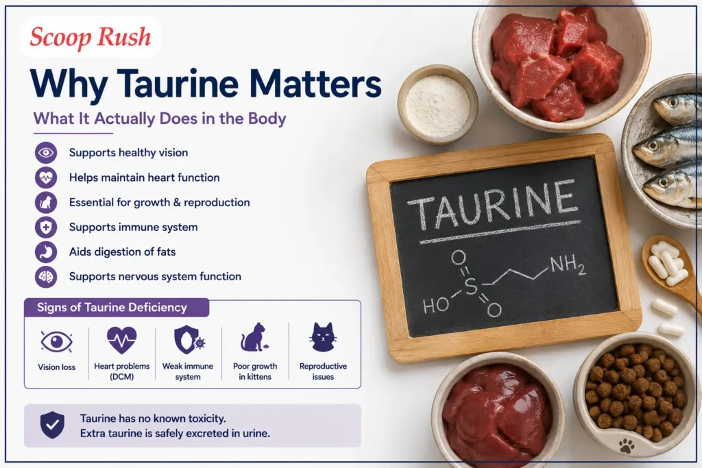 Why Taurine Matters: What It Actually Does in the Body|Scoop Rush