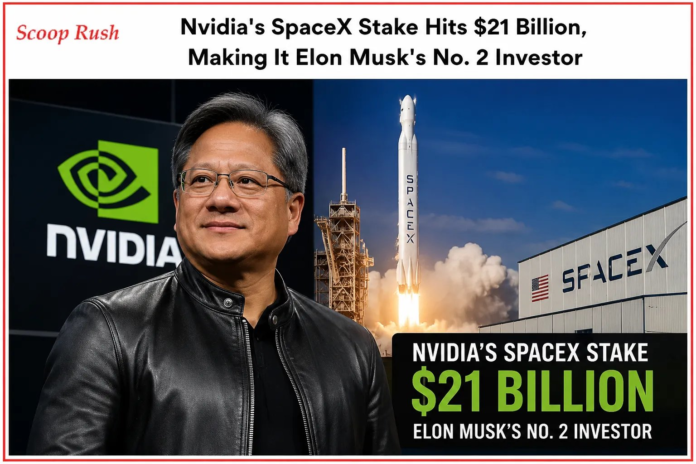 Nvidia's SpaceX Stake Hits $21 Billion, Making It Elon Musk's No. 2 Investor
