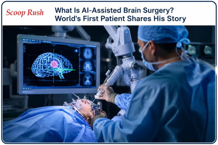 What Is AI-Assisted Brain Surgery? World's First Patient Shares His Story