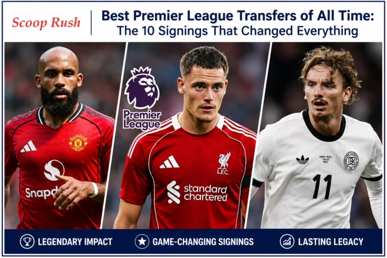 Best Premier League Transfers of All Time: The 10 Signings That Changed Everything