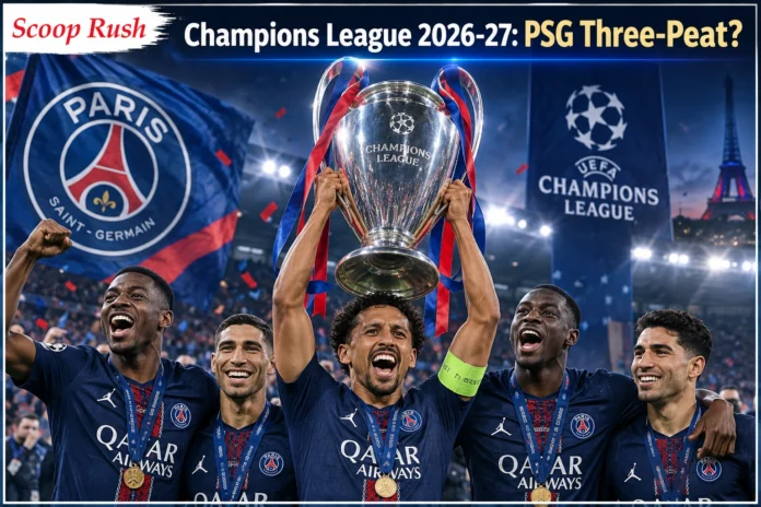 Champions League Favourites 2026-27: Can PSG Really Win a Third Title in a Row?