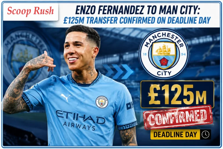 Enzo Fernandez to Man City: £125m Transfer Confirmed on Deadline Day