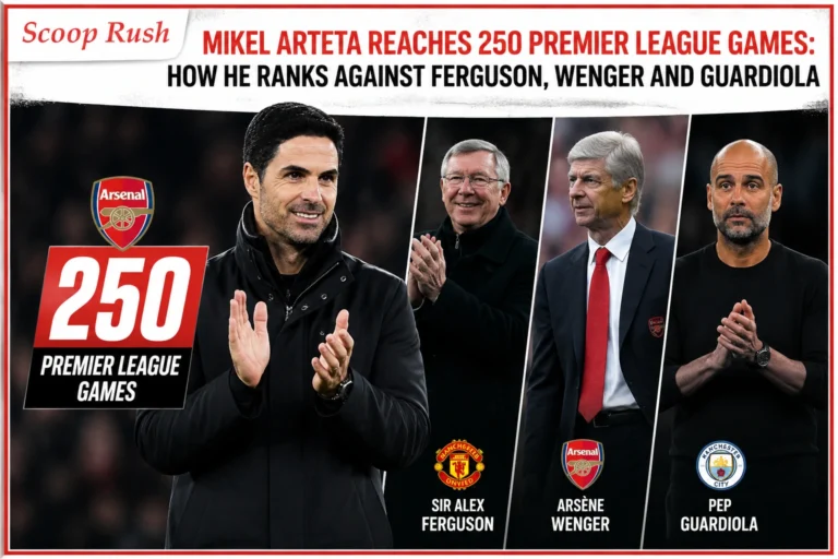 Mikel Arteta Reaches 250 Premier League Games: How He Ranks Against Ferguson, Wenger and Guardiola