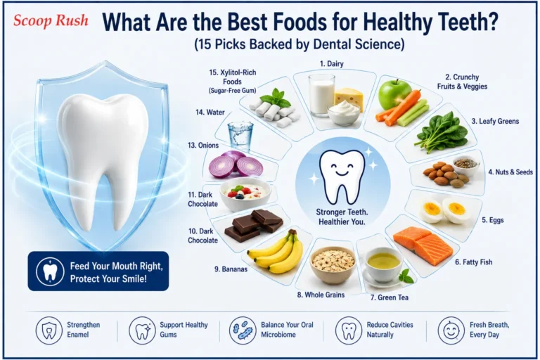 15 Best Foods for Healthy Teeth (And What Your Oral Microbiome Really Needs)