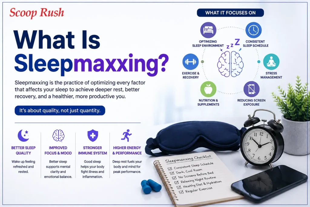 What Is Sleepmaxxing?|Scoop Rush