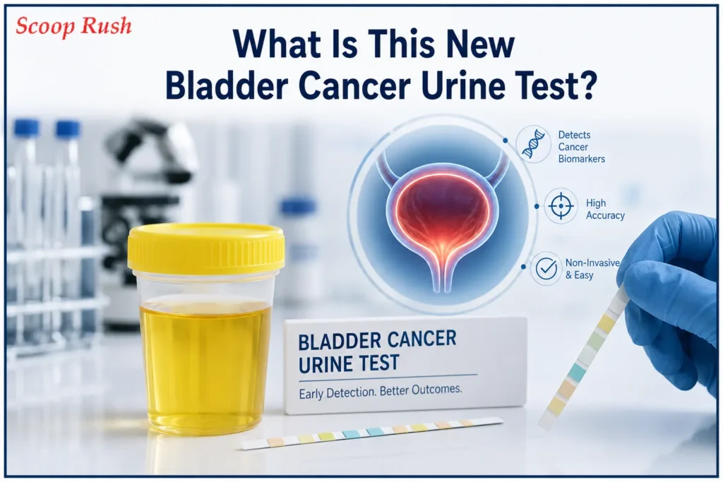 What Is This New Bladder Cancer Urine Test?|scoop Rush