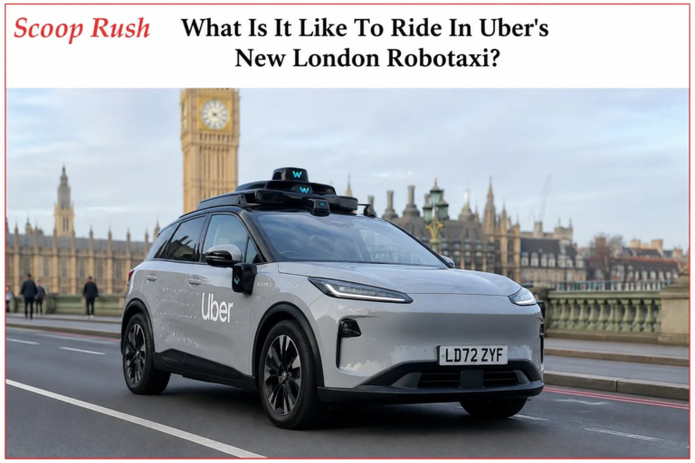 What Is It Like To Ride In Uber’s New London Robotaxi?
